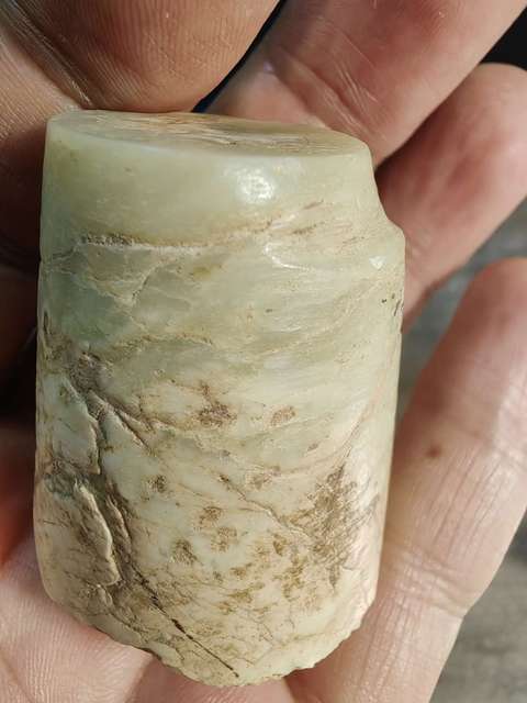 古玩玉器老玉器芯真品鑒賞圖