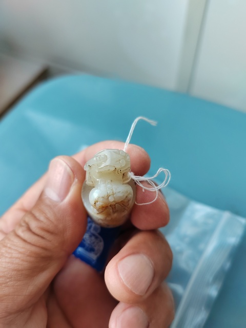 古玩玉器清代和田玉印拍賣，當(dāng)前價格5999元