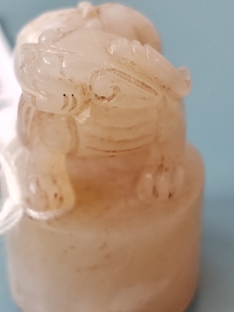 古玩玉器清代和田玉印拍賣，當(dāng)前價格5999元