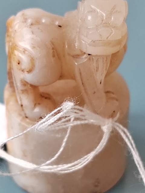 古玩玉器清代和田玉印拍賣，當(dāng)前價格5999元