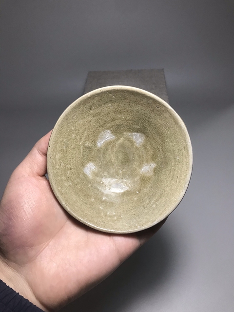 古玩陶瓷宋 越窯青瓷盞真品鑒賞圖