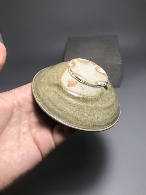 古玩陶瓷宋 越窯青瓷盞真品鑒賞圖