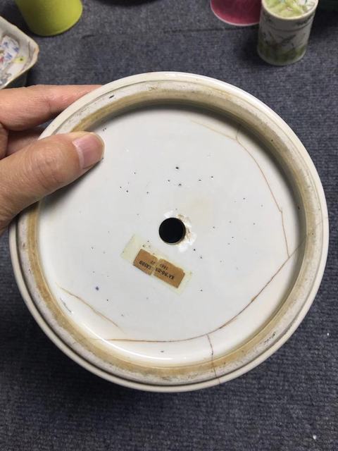 古玩陶瓷纏枝娃娃將軍罐真品鑒賞圖