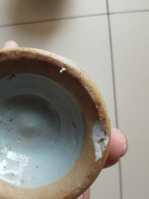 古玩陶瓷青花山水紋瓶真品鑒賞圖