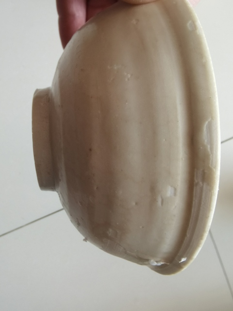 古玩陶瓷青白釉碗真品鑒賞圖