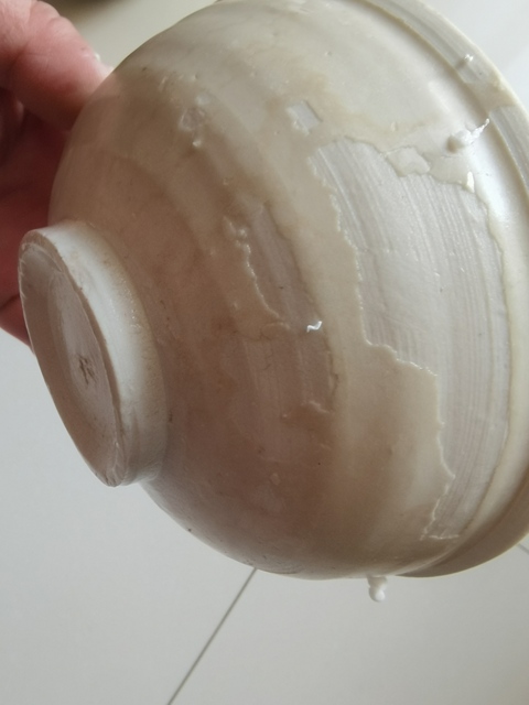 古玩陶瓷青白釉碗真品鑒賞圖