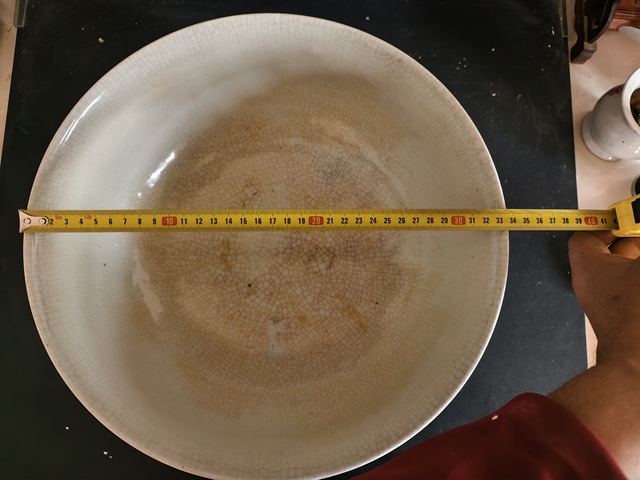 古玩陶瓷哥釉碗真品鑒賞圖