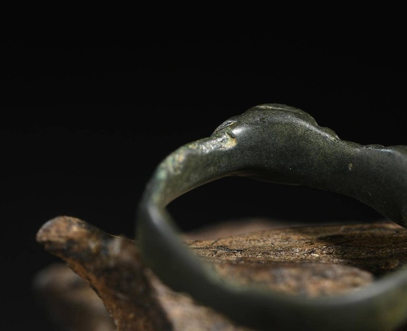 古玩雜項杵戒真品鑒賞圖