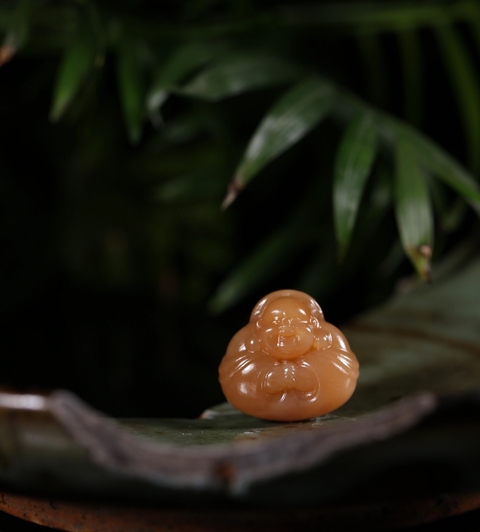 古玩玉器彌勒真品鑒賞圖