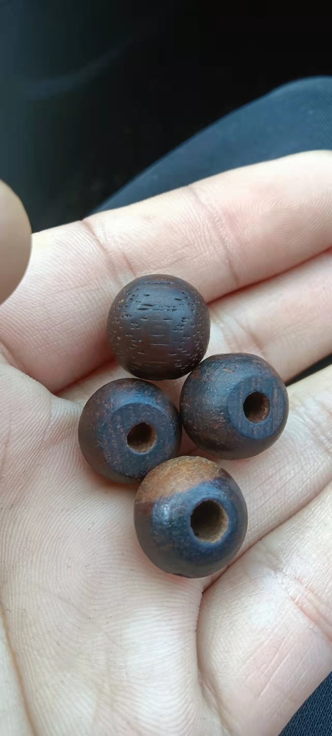 古玩雜項木珠真品鑒賞圖