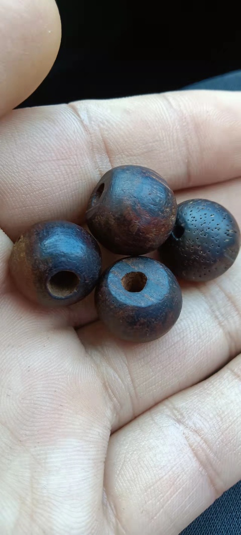 古玩雜項木珠真品鑒賞圖