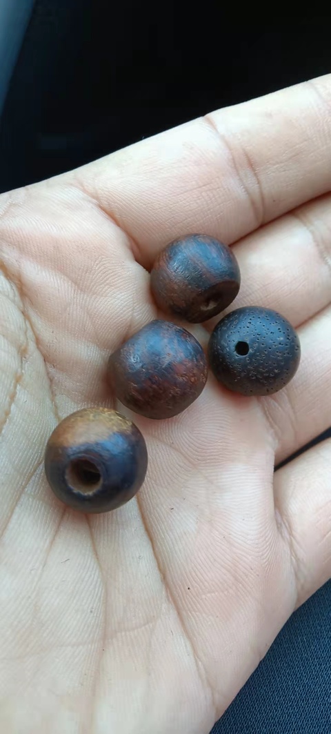 古玩雜項木珠真品鑒賞圖