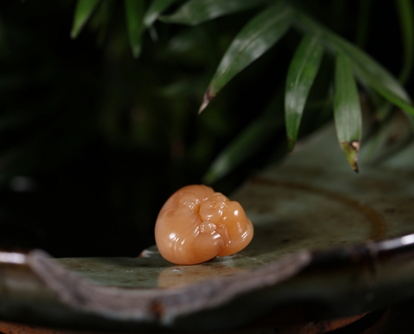 古玩玉器彌勒真品鑒賞圖