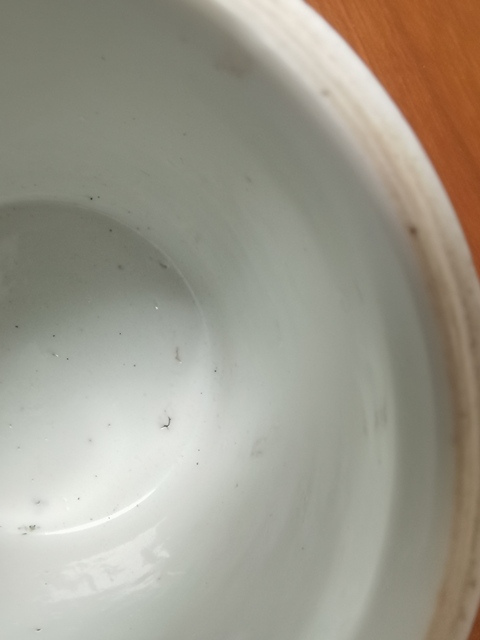 古玩陶瓷粉彩花卉紋蓋缸真品鑒賞圖