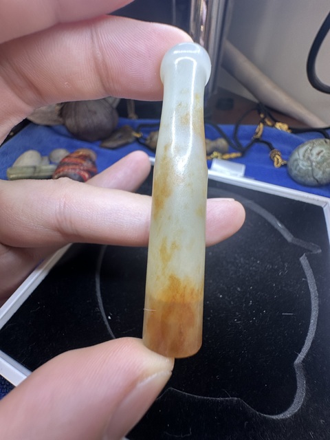 古玩玉器煙嘴真品鑒賞圖