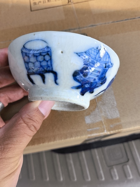 古玩陶瓷青花碗真品鑒賞圖