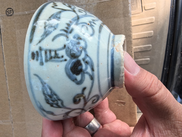 古玩陶瓷青花碗真品鑒賞圖