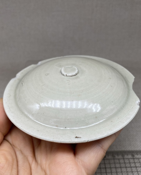 古玩陶瓷定窯白瓷罐蓋拍賣，當前價格0元