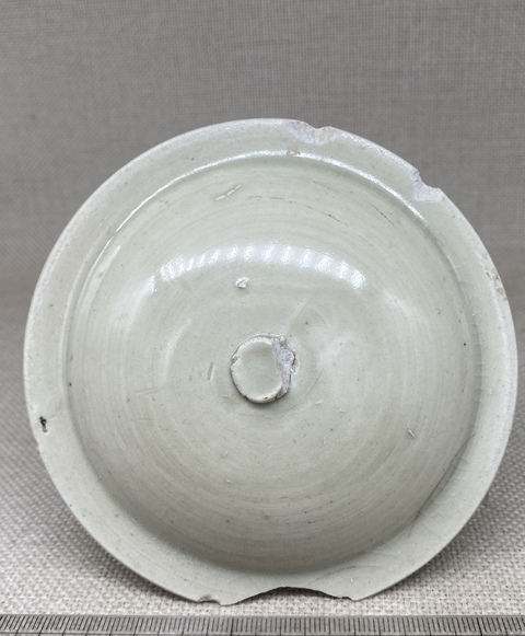 古玩陶瓷定窯白瓷罐蓋拍賣，當前價格0元