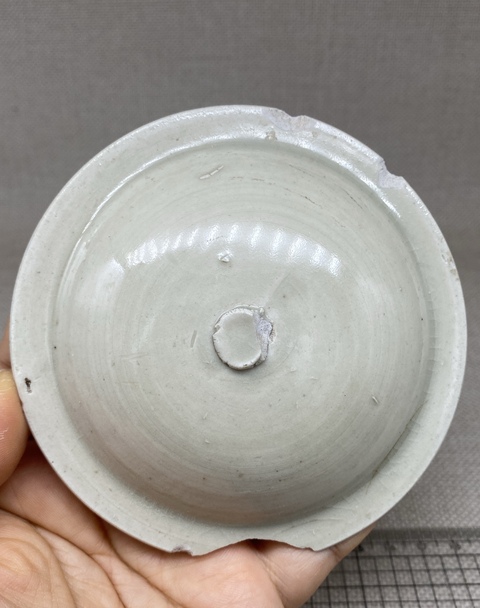 古玩陶瓷定窯白瓷罐蓋拍賣，當前價格0元