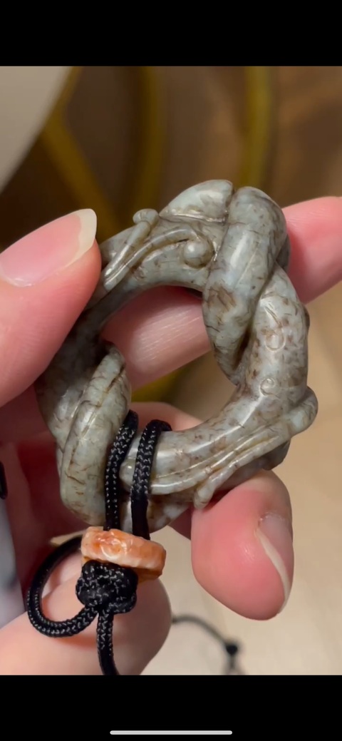 古玩玉器仿古玉雕件真品鑒賞圖