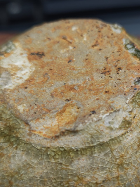 古玩陶瓷青瓷雙系水盂真品鑒賞圖