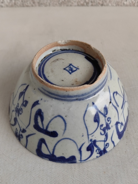 古玩陶瓷青花碗拍賣，當前價格550元