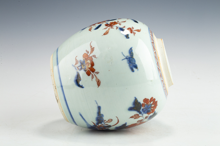 古玩陶瓷清康熙·青花礬紅描金鳳凰牡丹紋罐拍賣，當前價格0元