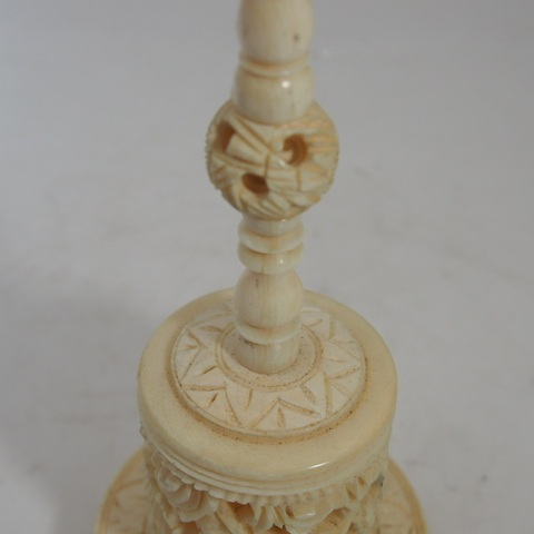 古玩雜項牙雕套球真品鑒賞圖