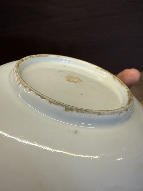 古玩陶瓷同治綠龍紋盤真品鑒賞圖