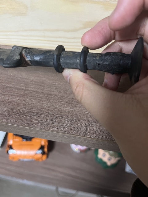 古玩銅器戰(zhàn)國青銅劍真品鑒賞圖