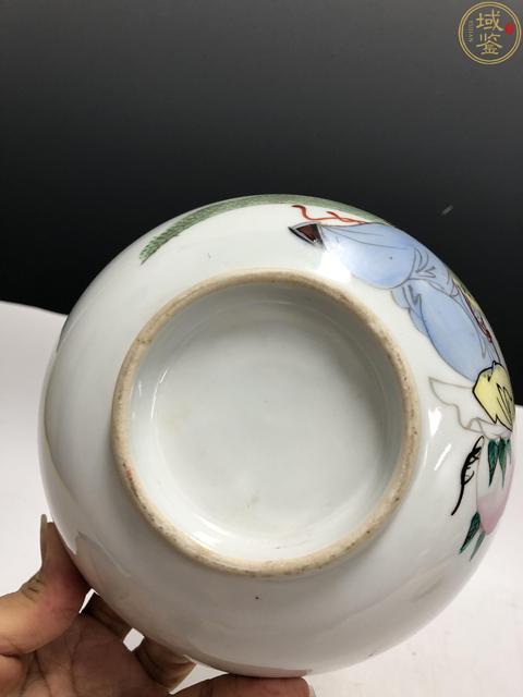 古玩陶瓷民國·粉彩壽星人物紋碗拍賣，當前價格688元