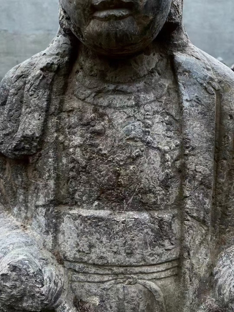 古玩雜項觀音坐像真品鑒賞圖