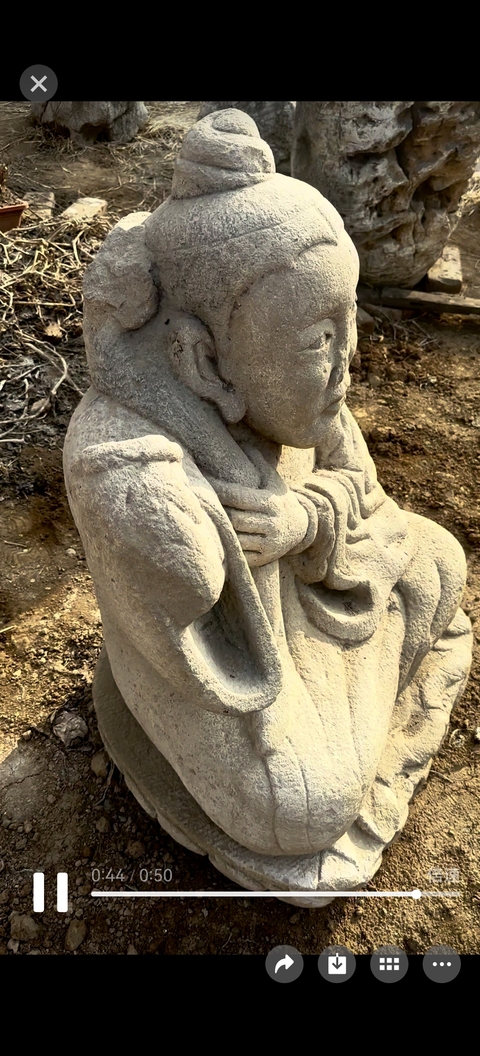 古玩雜項(xiàng)石人真品鑒賞圖