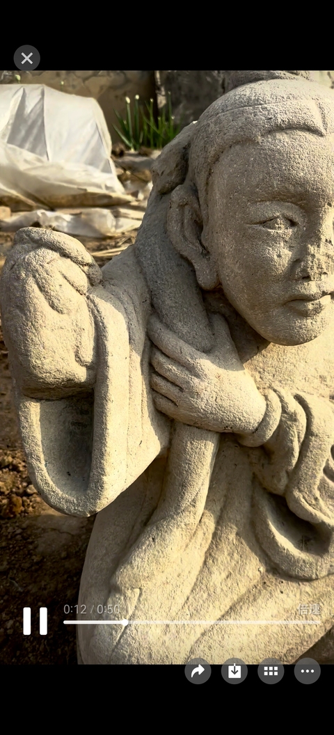 古玩雜項(xiàng)石人真品鑒賞圖