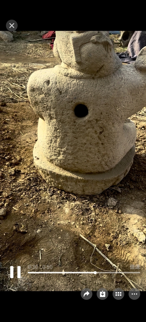 古玩雜項(xiàng)石人真品鑒賞圖