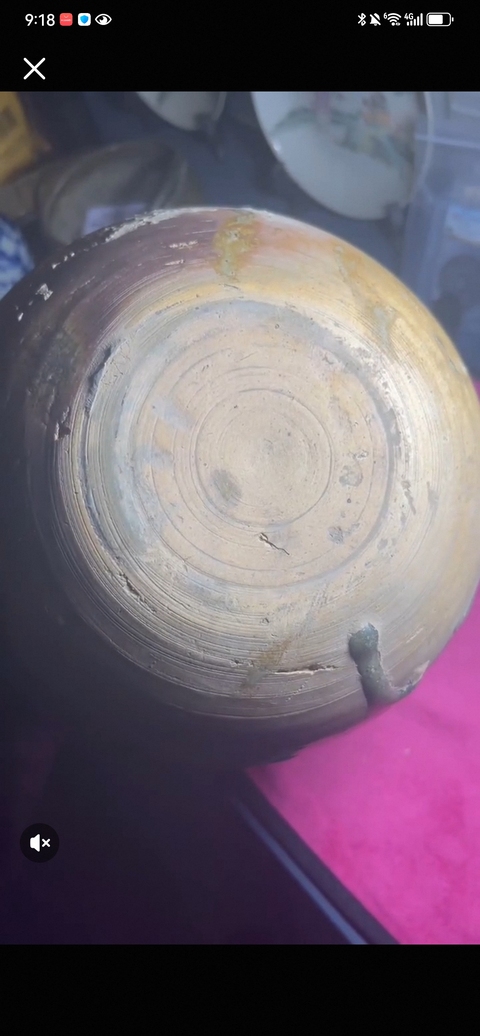 古玩陶瓷青釉缽真品鑒賞圖