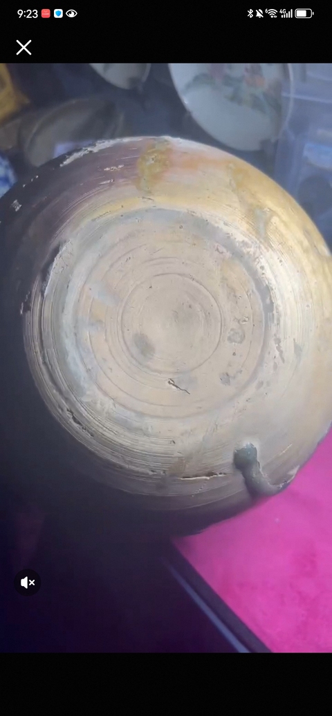 古玩陶瓷青釉缽真品鑒賞圖