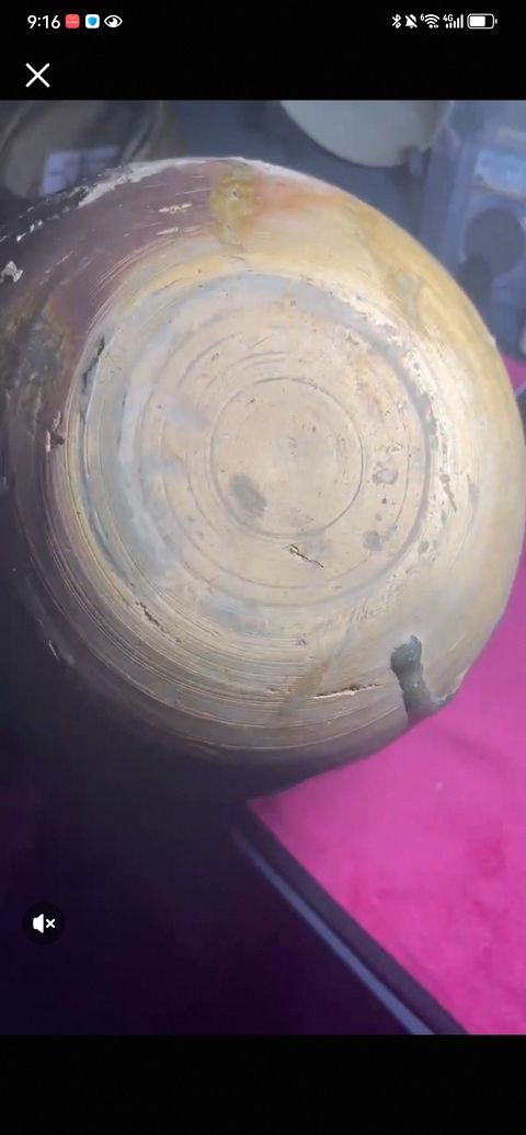 古玩陶瓷青釉缽真品鑒賞圖