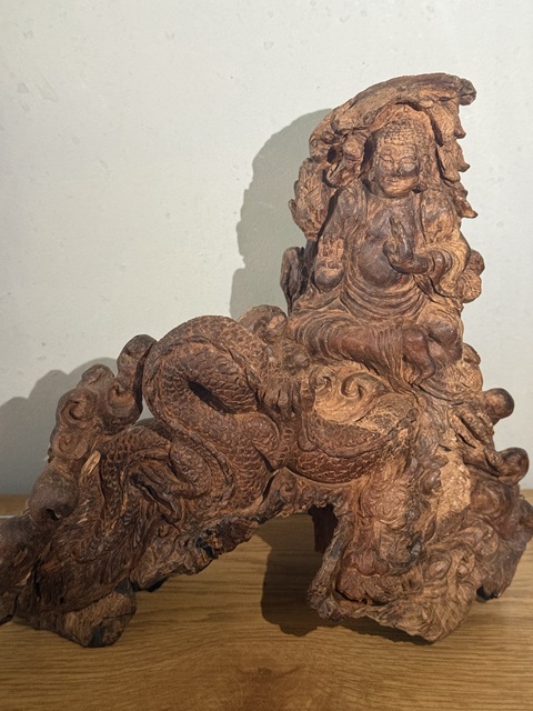 古玩雜項木雕真品鑒賞圖