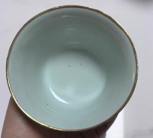 古玩陶瓷民國人物紋杯真品鑒賞圖