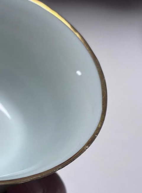 古玩陶瓷民國人物紋杯真品鑒賞圖