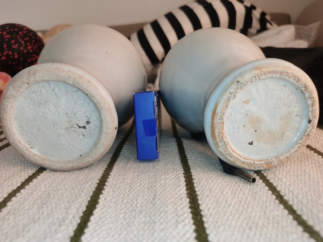 古玩陶瓷清中晚期霽藍釉盤真品鑒賞圖