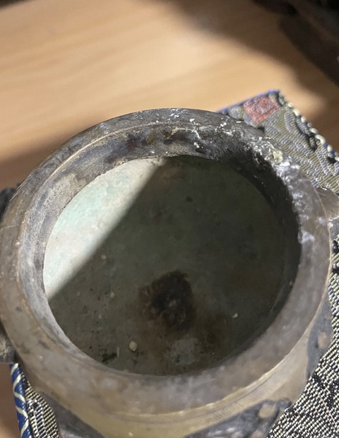 古玩銅器銅熏爐真品鑒賞圖