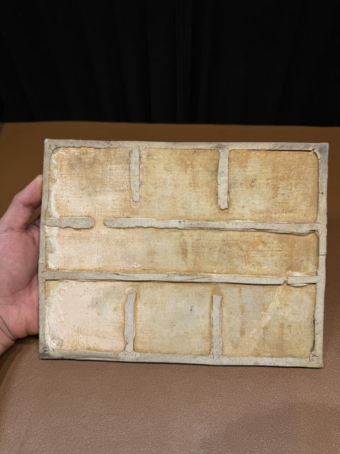 古玩陶瓷清雍正 粉彩人物紋瓷板真品鑒賞圖