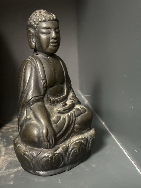 古玩銅器清·如來造像拍賣，當前價格108元