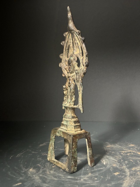 古玩銅器隋唐·鎏金佛拍賣，當前價格65000元