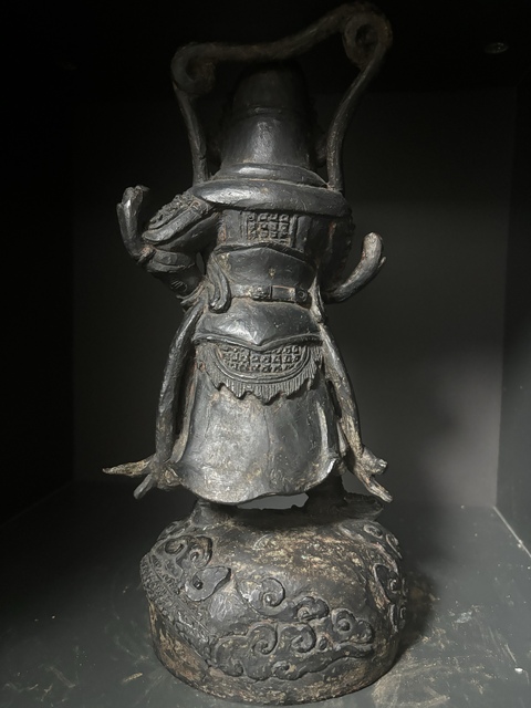 古玩銅器明·韋陀拍賣，當前價格40000元