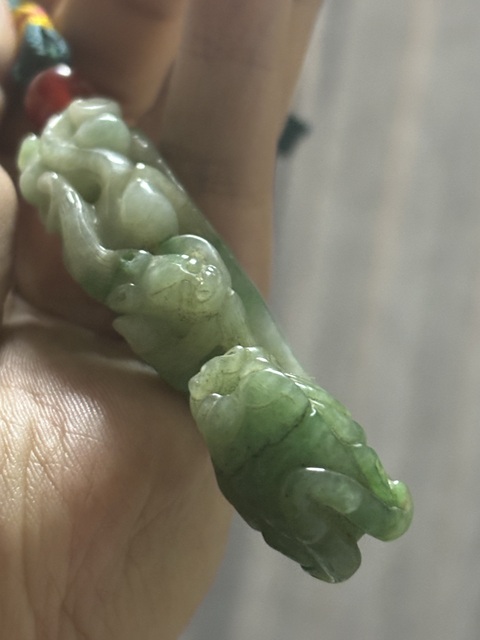 古玩玉器清·翡翠玉龍鉤拍賣，當前價格29800元