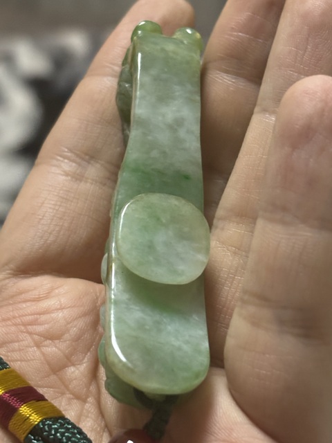 古玩玉器清·翡翠玉龍鉤拍賣，當前價格29800元